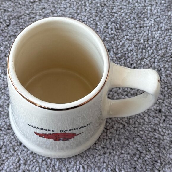 Vintage Arkansas Razorback Mug Made in USA - Picture 5 of 6